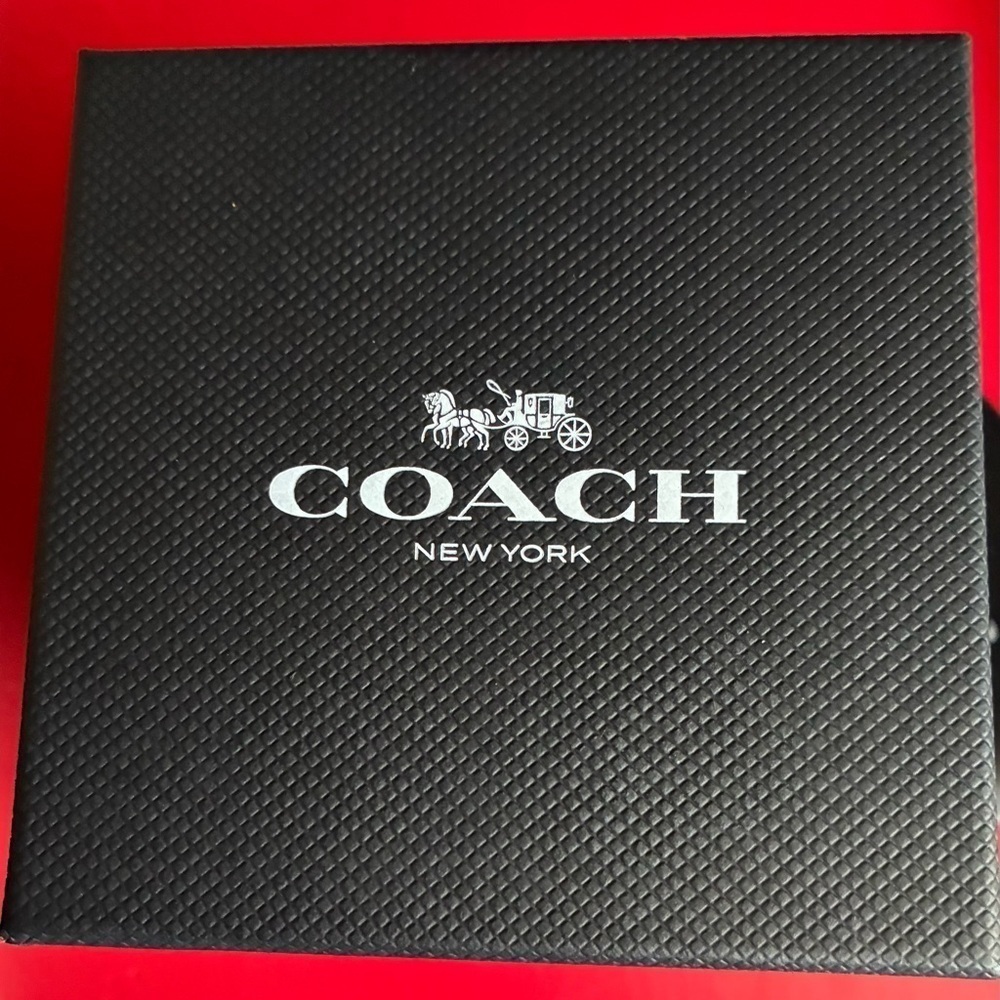 COACH Watch,Coach Black Watch with Colorful Stars - Picture 9 of 14